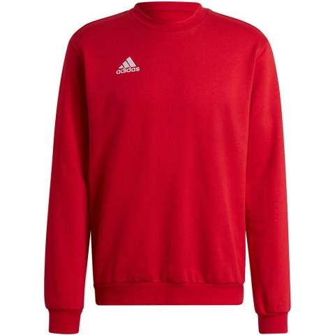 Adidas teamwear Bluza męska adidas Entrada 22 Sweat Top czerwona HB0577