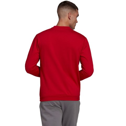 Adidas teamwear Bluza męska adidas Entrada 22 Sweat Top czerwona HB0577 Adidas teamwear Bluza męska adidas Entrada 22 Sweat Top czerwona HB0577