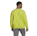 Adidas teamwear Bluza męska adidas Entrada 22 Sweat Top limonkowa HC5049