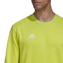 Adidas teamwear Bluza męska adidas Entrada 22 Sweat Top limonkowa HC5049