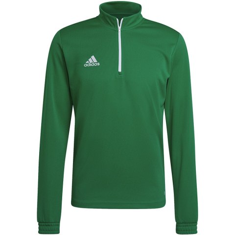 Adidas teamwear Bluza męska adidas Entrada 22 Training Top zielona HI2129