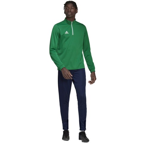 Adidas teamwear Bluza męska adidas Entrada 22 Training Top zielona HI2129 Adidas teamwear Bluza męska adidas Entrada 22 Training Top zielona HI2129