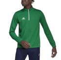 Adidas teamwear Bluza męska adidas Entrada 22 Training Top zielona HI2129