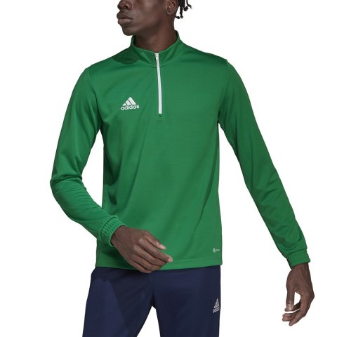 Adidas teamwear Bluza męska adidas Entrada 22 Training Top zielona HI2129 Adidas teamwear Bluza męska adidas Entrada 22 Training Top zielona HI2129