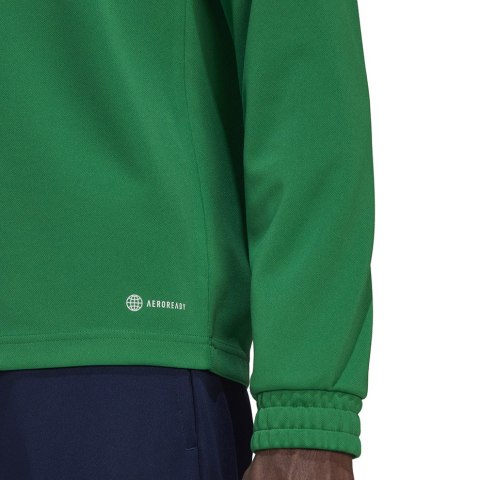 Adidas teamwear Bluza męska adidas Entrada 22 Training Top zielona HI2129 Adidas teamwear Bluza męska adidas Entrada 22 Training Top zielona HI2129