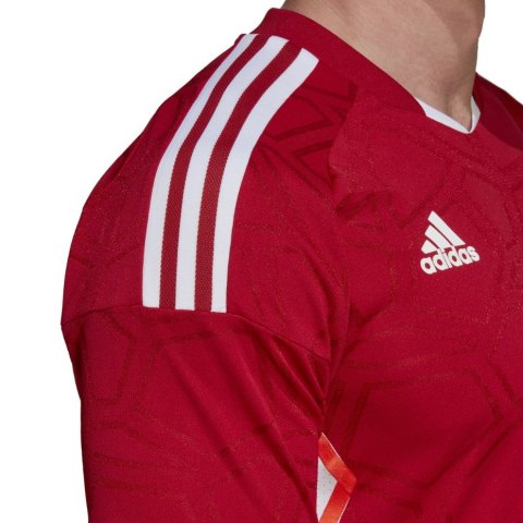 Adidas teamwear Koszulka męska adidas Condivo 22 Match Day Jersey czerwona HA3513 Adidas teamwear Koszulka męska adidas Condivo 22 Match Day Jersey czerwona HA3513