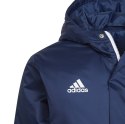 Adidas teamwear Kurtka dla dzieci adidas Entrada 22 Stadium Jacket granatowa HG6298