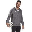 Adidas teamwear Kurtka męska adidas Condivo 20 All-weather Jacket grafitowa HD2293