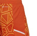 Adidas teamwear Spodenki bramkarskie męskie adidas Condivo 22 Goalkeeper pomarańczowe HB1627