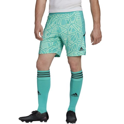 Adidas teamwear Spodenki bramkarskie męskie adidas Condivo 22 miętowe HB1624 Adidas teamwear Spodenki bramkarskie męskie adidas Condivo 22 miętowe HB1624
