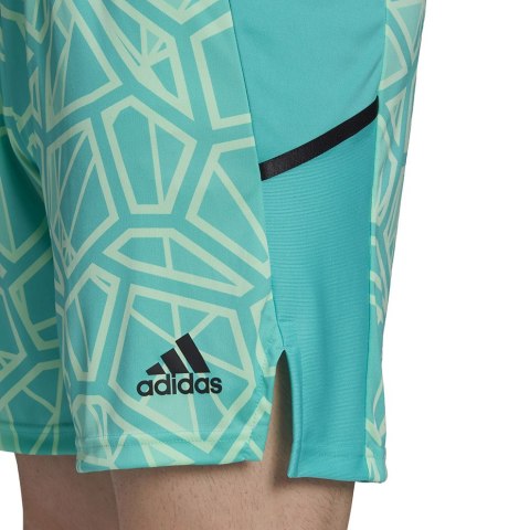 Adidas teamwear Spodenki bramkarskie męskie adidas Condivo 22 miętowe HB1624 Adidas teamwear Spodenki bramkarskie męskie adidas Condivo 22 miętowe HB1624