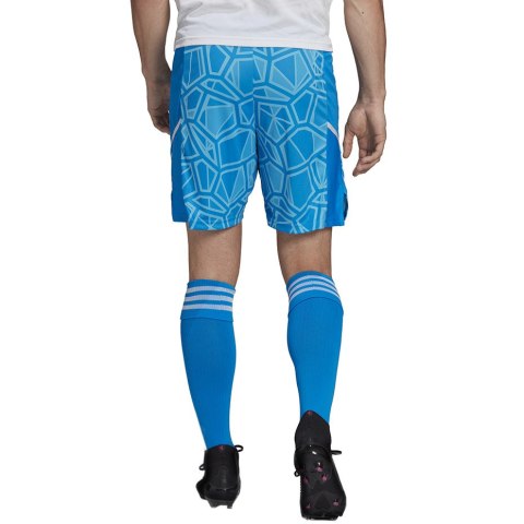 Adidas teamwear Spodenki bramkarskie męskie adidas Condivo 22 niebieskie HB1629 Adidas teamwear Spodenki bramkarskie męskie adidas Condivo 22 niebieskie HB1629