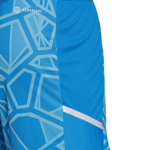 Adidas teamwear Spodenki bramkarskie męskie adidas Condivo 22 niebieskie HB1629 Adidas teamwear Spodenki bramkarskie męskie adidas Condivo 22 niebieskie HB1629