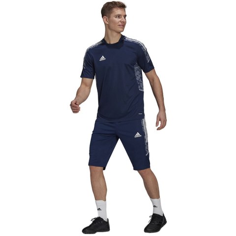 Adidas teamwear Spodenki męskie adidas Condivo 21 Primeblue Shorts granatowe GE5415 Adidas teamwear Spodenki męskie adidas Condivo 21 Primeblue Shorts granatowe GE5415