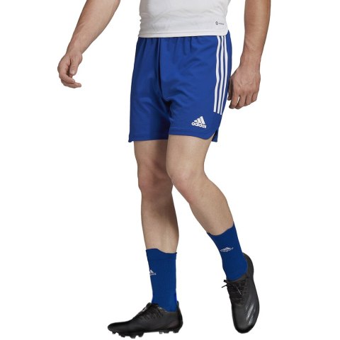 Adidas teamwear Spodenki męskie adidas Condivo 22 Match Day Shorts niebieskie HA0599 Adidas teamwear Spodenki męskie adidas Condivo 22 Match Day Shorts niebieskie HA0599