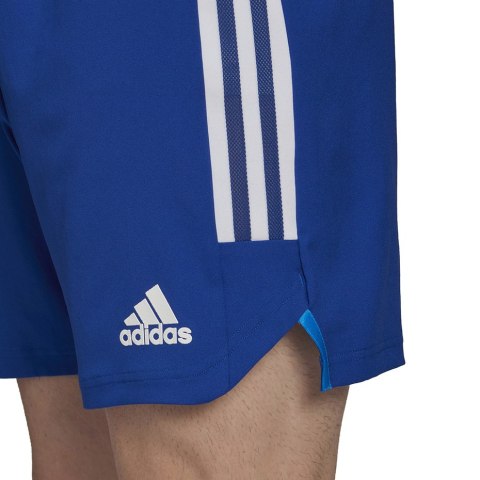 Adidas teamwear Spodenki męskie adidas Condivo 22 Match Day Shorts niebieskie HA0599 Adidas teamwear Spodenki męskie adidas Condivo 22 Match Day Shorts niebieskie HA0599