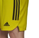 Adidas teamwear Spodenki męskie adidas Condivo 22 Match Day żółto-czarne HA3511