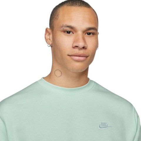 Nike Bluza męska Nike Nsw Club Crw BB miętowa BV2662 394 Nike Bluza męska Nike Nsw Club Crw BB miętowa BV2662 394