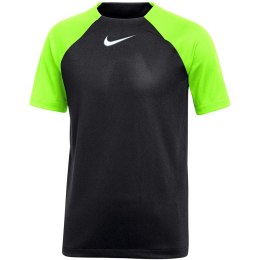 Nike Team Koszulka dla dzieci Nike DF Academy Pro SS Top K czarno-zielona DH9277 010