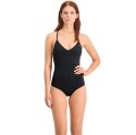 Puma Kostium kąpielowy damski Puma Swim V-Neck czarny 935086 03