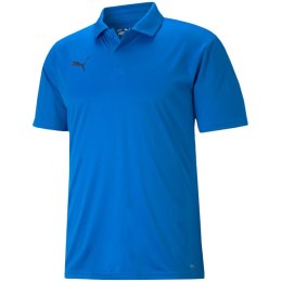 Puma Koszulka męska Puma teamLIGA Sideline Polo niebieska 657257 02