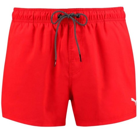 Puma Spodenki kąpielowe męskie Puma Short Lenght Swim czerwone 907658 02