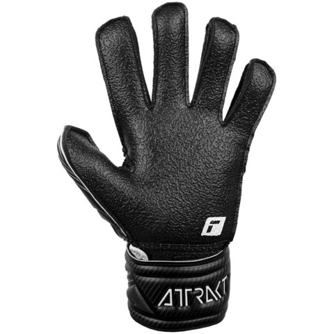 Reusch Rękawice bramkarskie Reusch Attrakt Resist Finger Support Junior czarne 5272610 7700 Reusch Rękawice bramkarskie Reusch Attrakt Resist Finger Support Junior czarne 5272610 7700