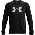 Under Armour Bluza męska Under Armour UA Rival Terry Logo Crew czarna 1370391 001