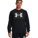 Under Armour Bluza męska Under Armour UA Rival Terry Logo Crew czarna 1370391 001