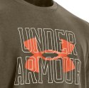 Under Armour Bluza męska Under Armour UA Rival Terry Logo Crew zielona 1370391 361