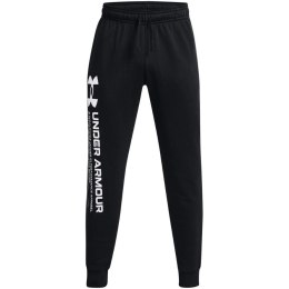 Under Armour Spodnie męskie Under Armour Rival Fleece Chroma Pants czarne 1370345 001