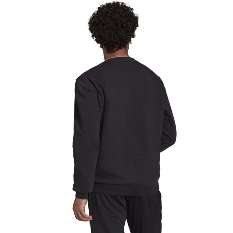 Adidas Bluza męska adidas Essentials Fleece Sweatshirt czarna GV5295 Adidas Bluza męska adidas Essentials Fleece Sweatshirt czarna GV5295