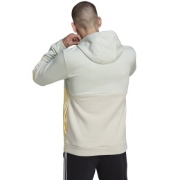 Adidas Bluza męska adidas Sportswear Colorblock Hoodie miętowo-żółta HL1982