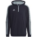 Adidas Bluza męska adidas Tiro Hoodie granatowa HC1302