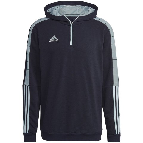 Adidas Bluza męska adidas Tiro Hoodie granatowa HC1302 Adidas Bluza męska adidas Tiro Hoodie granatowa HC1302