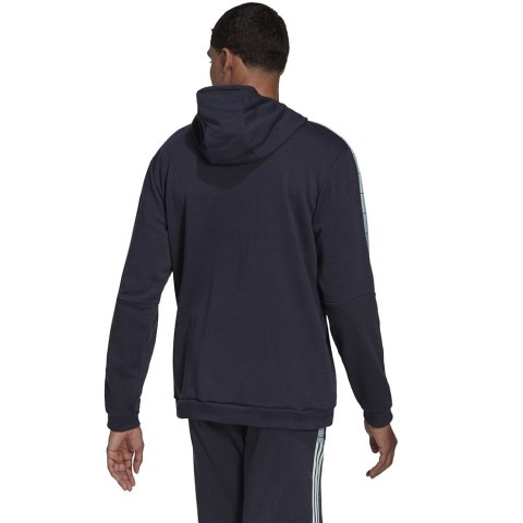 Adidas Bluza męska adidas Tiro Hoodie granatowa HC1302 Adidas Bluza męska adidas Tiro Hoodie granatowa HC1302