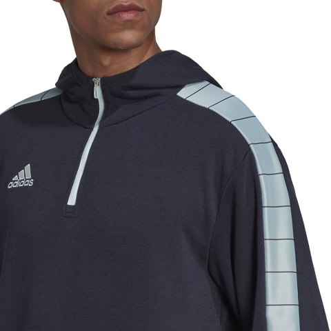 Adidas Bluza męska adidas Tiro Hoodie granatowa HC1302 Adidas Bluza męska adidas Tiro Hoodie granatowa HC1302
