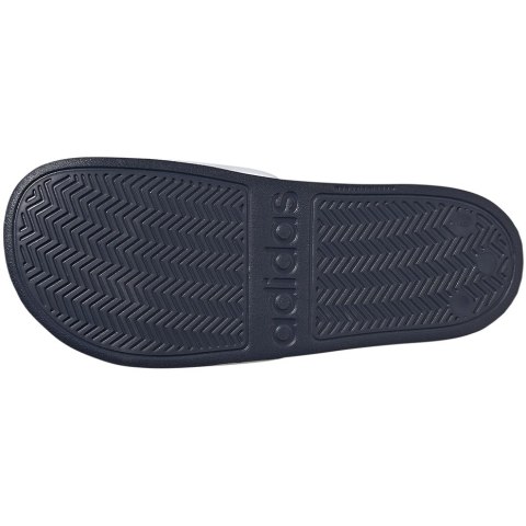 Adidas Klapki damskie adidas Adilette Shower biało-granatowe GZ5930 Adidas Klapki damskie adidas Adilette Shower biało-granatowe GZ5930