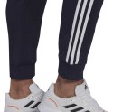 Adidas Spodnie męskie adidas Essentials Colorblock Fleece granatowe HK2884