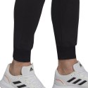 Adidas Spodnie męskie adidas Essentials Fleece Regular Tapered czarne HL2236