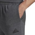 Adidas Spodnie męskie adidas Essentials Fleece Regular Tapered szare HL2243