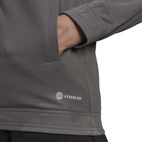 Adidas teamwear Bluza damska adidas Entrada 22 Track Jacket szara H57527 Adidas teamwear Bluza damska adidas Entrada 22 Track Jacket szara H57527
