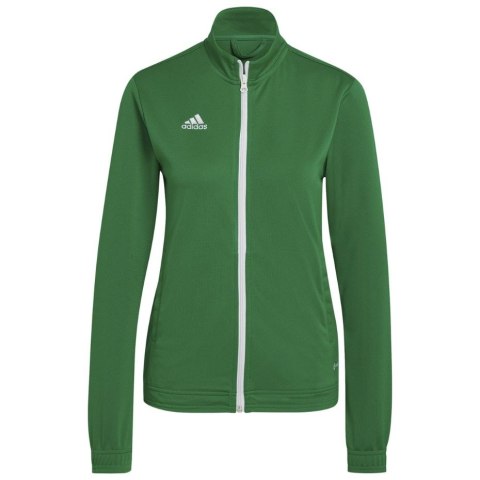 Adidas teamwear Bluza damska adidas Entrada 22 Track Jacket zielona HI2136