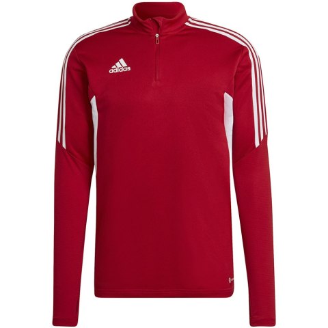 Adidas teamwear Bluza męska adidas Condivo 22 Training Top czerwona HB0007