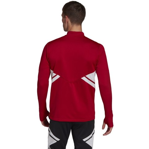 Adidas teamwear Bluza męska adidas Condivo 22 Training Top czerwona HB0007 Adidas teamwear Bluza męska adidas Condivo 22 Training Top czerwona HB0007