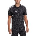 Adidas teamwear Koszulka męska Condivo 22 Goalkeeper Jersey Short Sleeve czarna HB1619