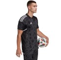 Adidas teamwear Koszulka męska Condivo 22 Goalkeeper Jersey Short Sleeve czarna HB1619