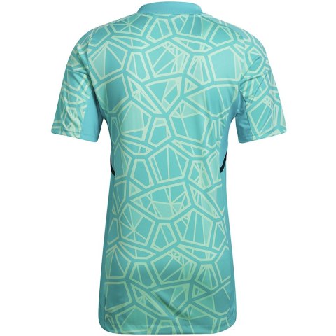 Adidas teamwear Koszulka męska Condivo 22 Goalkeeper Jersey Short Sleeve zielona HB1618 Adidas teamwear Koszulka męska Condivo 22 Goalkeeper Jersey Short Sleeve zielona HB1618