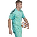 Adidas teamwear Koszulka męska Condivo 22 Goalkeeper Jersey Short Sleeve zielona HB1618