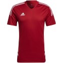 Adidas teamwear Koszulka męska adidas Condivo 22 Jersey czerwona HA6286